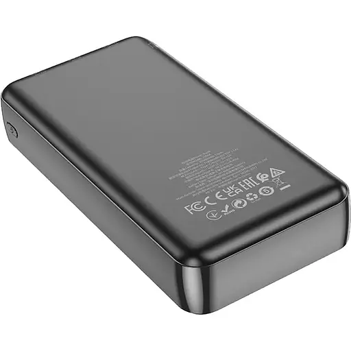 Универсальна мобильна батарея Hoco J100A 20000mAh Black (6931474783585) - фото 3