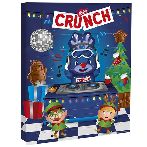 Новогодний подарочный набор кондитерских изделий Crunch Рождественский календарь 182 г