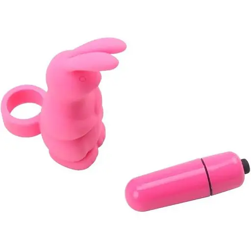 Вибратор на палец Chisa Sweetie Rabbit Pink - фото 3