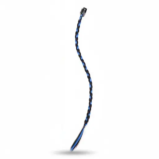 Накладные тонкие косы на шпильке (канекалон) 45 см. Синий K0864-4