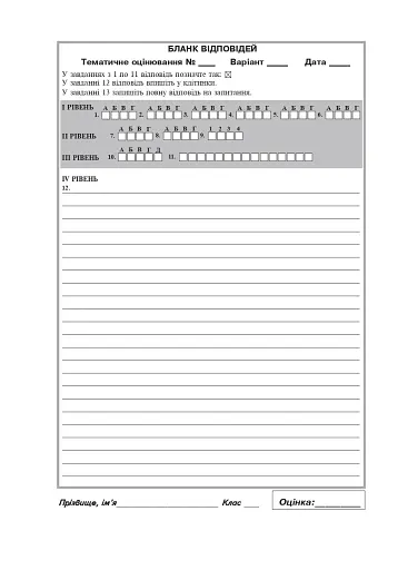 Всесвітня історія. Зошит для контрольних робіт. 8 клас - фото 6