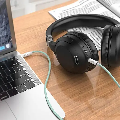 Кабель Hoco AUX audio cable UPA19 аудіо шнур тато тато 1 м сірий - фото 5