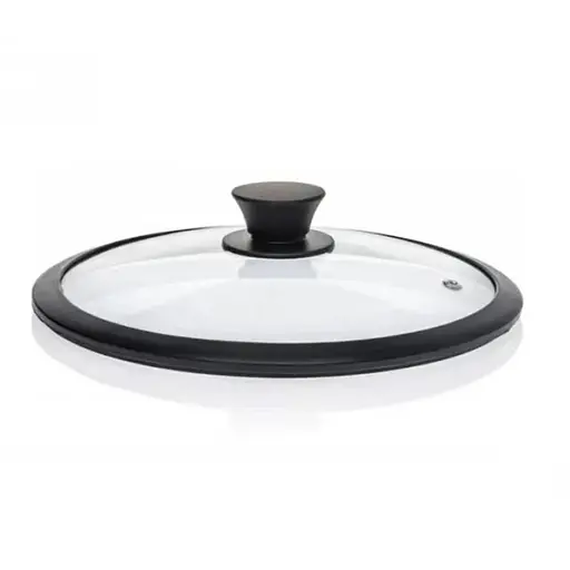 Крышка стеклянная Frico с силиконовым ободком 24 см (FRU-985) - фото 3