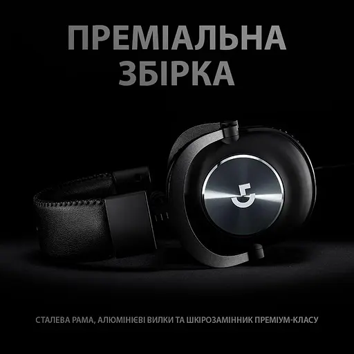 Ігрова гарнітура Logitech G Pro X Gaming Headset Black (981-000818) - фото 4