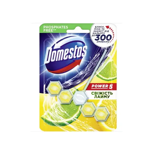 Блок для унітазу Доместос Domestos Свіжість лайма MD - фото 1