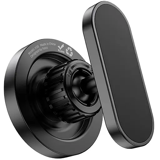 Автотримач Hoco H58 Show ring magnetic (multi-scene) Black - фото 6