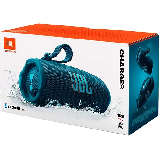 Портативная акустика JBL Charge 6 Blue (JBLCHARGE6BLU) - фото 11