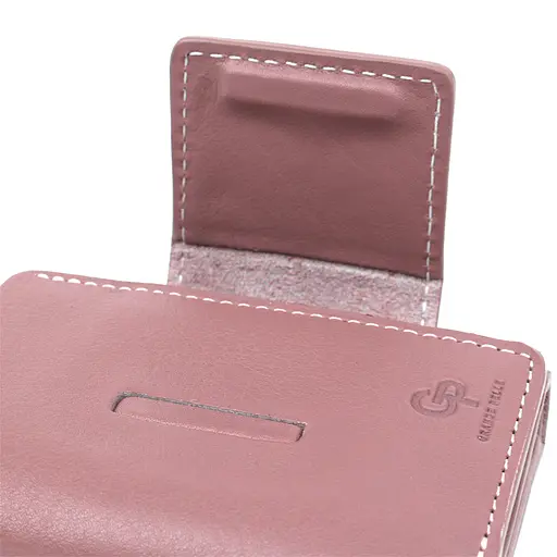 Женский кошелек Grande Pelle 8х10х2 см acs0022477 - фото 3