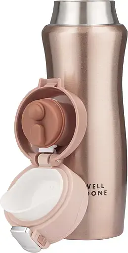 Термокружка Well Done рожеве золото 420 мл (WD-7164D) - фото 2