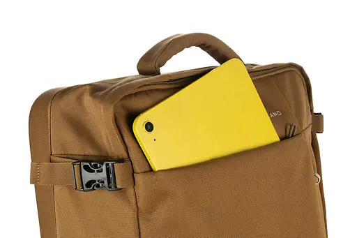 Tucano Сумка дорожная на 2-х колесах, Tugo S Trolley, 34л, полиэстер, коричневая - фото 8