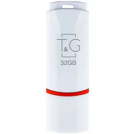 Флеш накопичувач USB 32Gb T&G Classic TG011 білий USB 2.0 (TG011-32GBWH) - фото 1