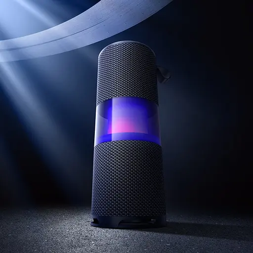 Портативна bluetooth колонка Hoco HC29 з LED підсвічуванням синій - фото 3