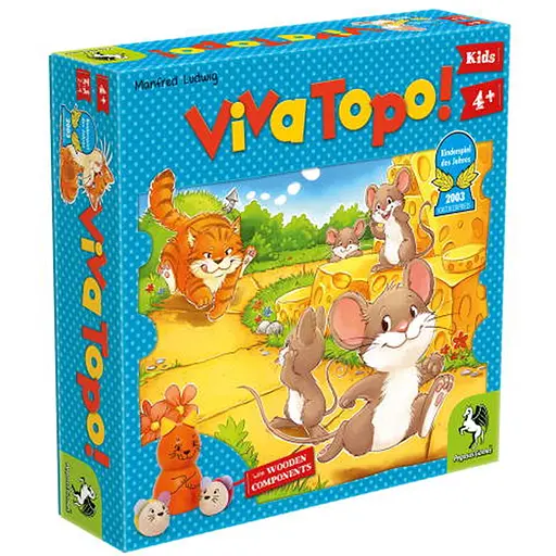 Настольная игра Pegasus Spiele Сырный край (Viva Topo!) (англ.) (PS154) - фото 1