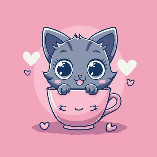 Картина за номерами "Пухнастий чайочок" ©arttem_illustration Art Craft 15654-AC 30х30 см - фото 1