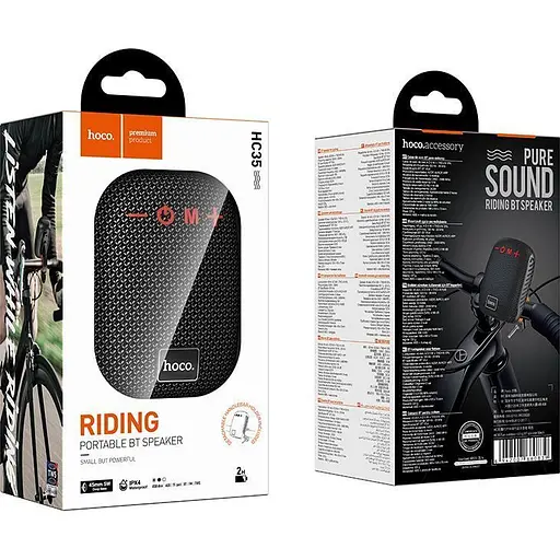 Портативна акустика Hoco HC35 Riding Black [151961] - фото 4