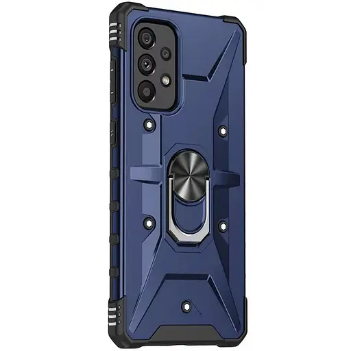 Ударопрочный чехол Pathfinder Ring для Samsung Galaxy A33 5G Синий / Navy - фото 2