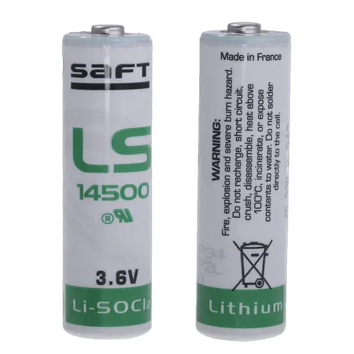 Аккумулятор литиевый Saft LS14500 (LiSOCl2) STD 3.6V (Белый) - фото 6