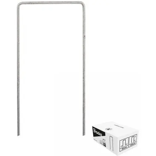 Шпилька Bradas металлическая 7/20см - 100шт ATSMGU1720/100BOX - фото 1