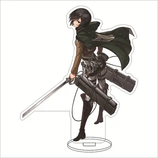 Акриловая фигурка Атака титанов Микаса Аккерман Attack on Titan Mikasa Ackerman 10 см