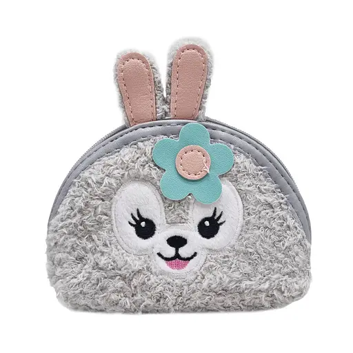 Гаманець дитячий "Зайчик" Bambi FG230705020 Сірий - фото 1