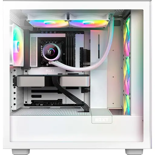 СВО NZXT Kraken 280 RGB Matte White (RL-KR280-W1) - фото 5