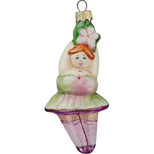 Ялинкова прикраса Різдвяні історії Квіткова фея скло (4820001180411)