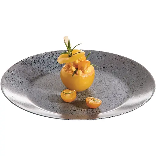 Тарілка обідня Luminarc Slate 25 см Black (V0115) - фото 6