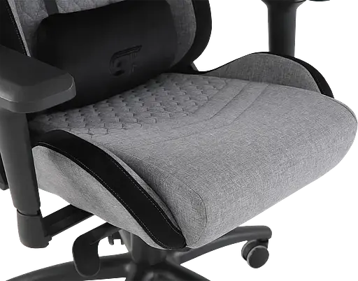 Геймерское кресло GT Racer черное с серым (X-0712 Shadow Gray/Black) - фото 9