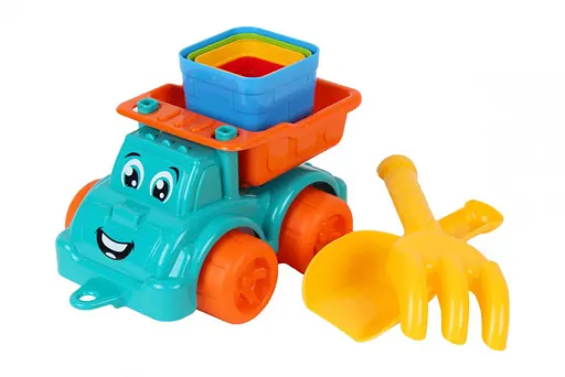 Машинка Набір для гри з піском ТехноК 7051TXK Бірюзовий