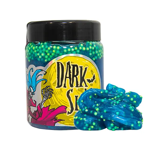 Слайм-лизун Dark Slime с шариками, 250 г, 71831 (в ассортименте)
