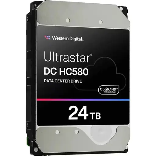 Жесткий диск 3.5" WD Ultrastar DC HC580 24TB SATA 512MB (WUH722424ALE6L4/0F62796) [141097] - фото 3