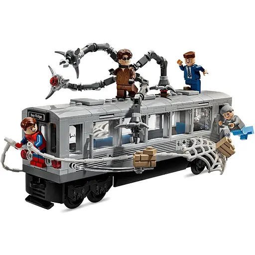 Конструктор LEGO Marvel Super Heroes Людина-Павук проти Дока Ока: Сцена в метро 393 деталі(76321) - фото 2