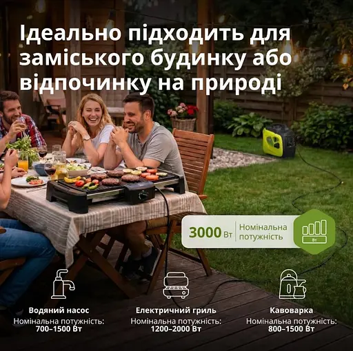 Інверторний генератор Konner&Sohnen Basic 3/3.3 кВт KSB 33i S - фото 10