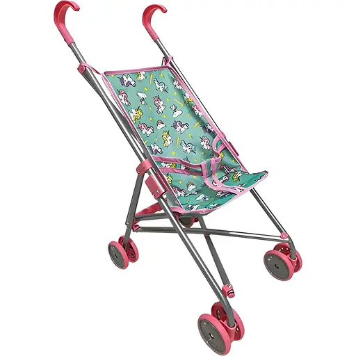 Коляска-трость для куклы Melobo 9302W зеленая