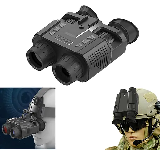 Бинокль (прибор) ночного видения NV8000 с креплением на голову + карта памяти на 64Гб - фото 6