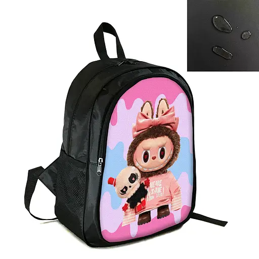 Рюкзак городской/школьный 38×28см с принтом Лабубу/Labubu детский, подростковый, спортивный (4151)