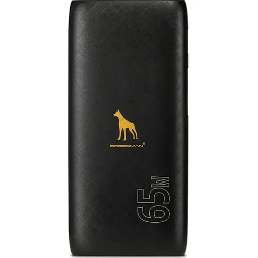 Зовнішній акумулятор Doberman AM04 20000mAh 65W Black [110384]