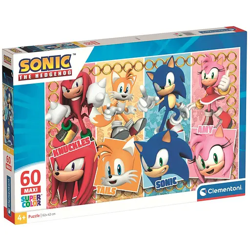  Пазл Clementoni Мaxi Sonic 60 елементів (26073) - фото 1