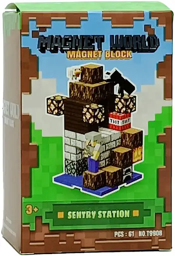 Набір іграшковий магнітний, з магнітними фігурками, 8.3x7.4x13 см