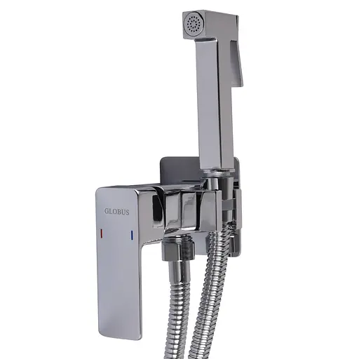 Набор гигиенического душа скрытого монтажа Globus Lux Milano GLM-0-106MIX-CR, Хром - фото 1