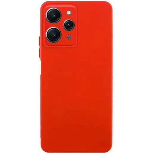 Чехол TPU Getman Liquid Silk Full Camera для Xiaomi Redmi 12 Красный / Red