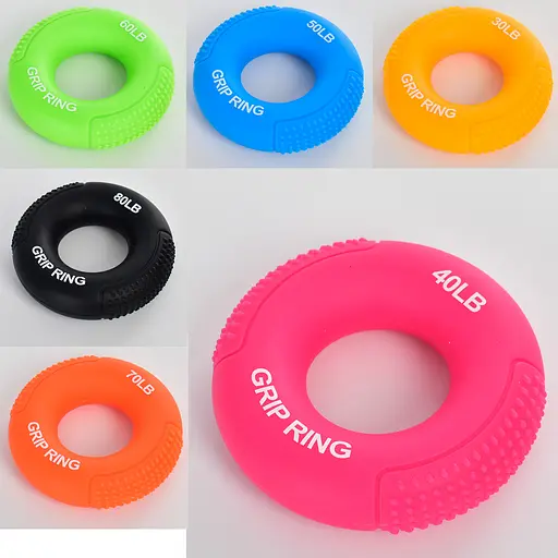 Эспандер кистевой, нагрузка 12-36 кг, 8x8x2 см (в ассортименте) - фото 2