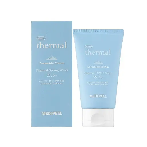 Крем для лица с керамидами и термальной водой Herb Thermal Ceramide Cream Medi-Peel 120 мл - фото 2