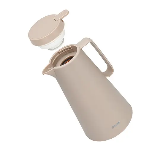 Термоглечик Fissman 1 л коричневий (19844) - фото 3