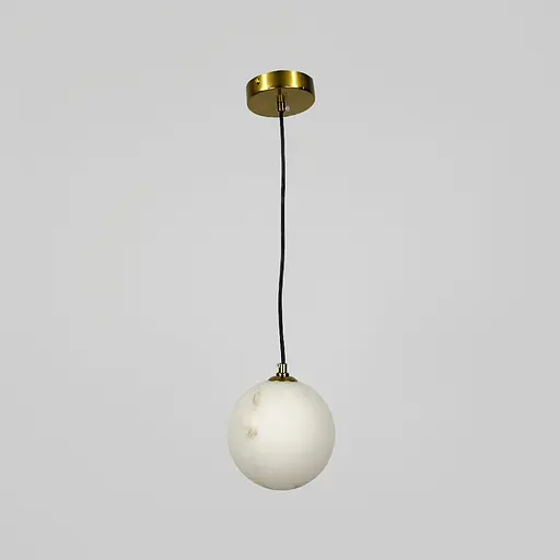 Підвісний світильник-куля з імітацією мармуру Ø 15 см Line F SGJ27-150 - фото 3