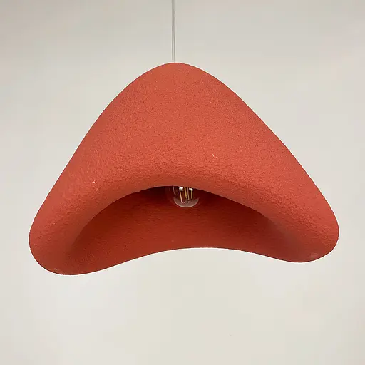 Светильник с оранжево-красным текстурным плафоном | Line F | Арт. Y403-400 - фото 3