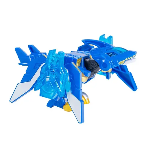 Динозавр-трансформер Птера-Бот Dinoster EU580840-4 бокс для зберігання, синій - фото 1