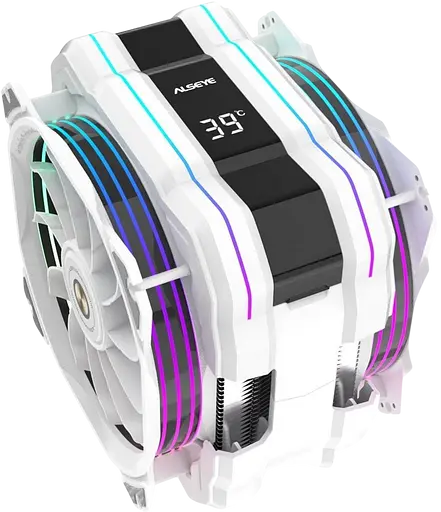 Воздушное охлаждение Alseye M120D-W-Plus II ARGB White (AS.01.01.0051) - фото 2