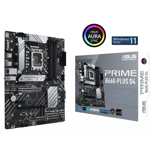Материнская плата ASUS PRIME B660-PLUS D4 (PRIME B660-PLUS D4) (Socket 1700, Intel B660, ATX) - фото 5