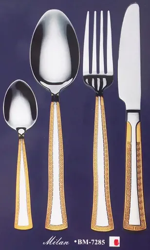 Набор столовых приборов Bachmayer BM-7285 на 12 персон в подарочном чемодане 72 предмета - фото 2